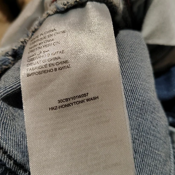 Bebe Honkytonk Wash Jeans - Size 30 (10) - Picture 9 of 10